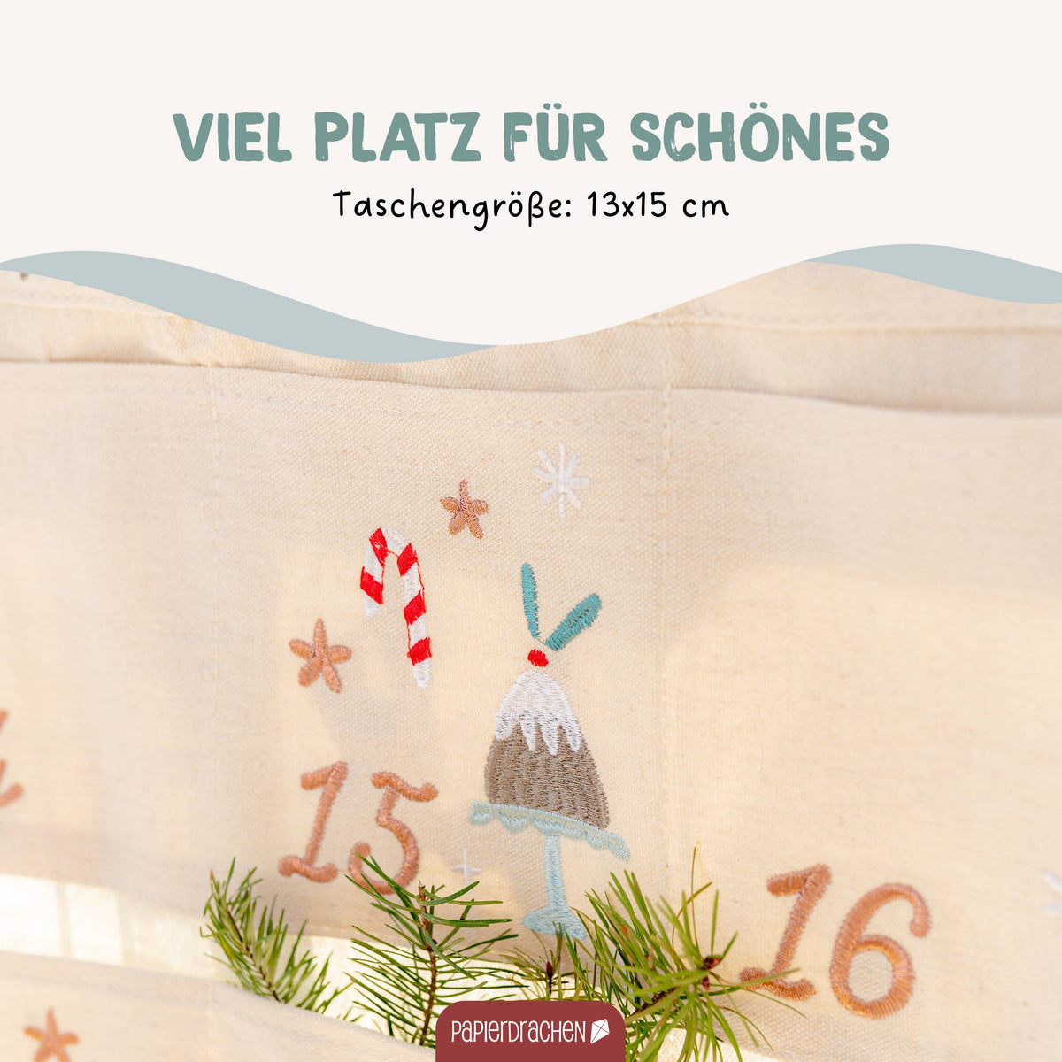 NEU: Wandkalender Cheerful Christmas  - Adventskalender