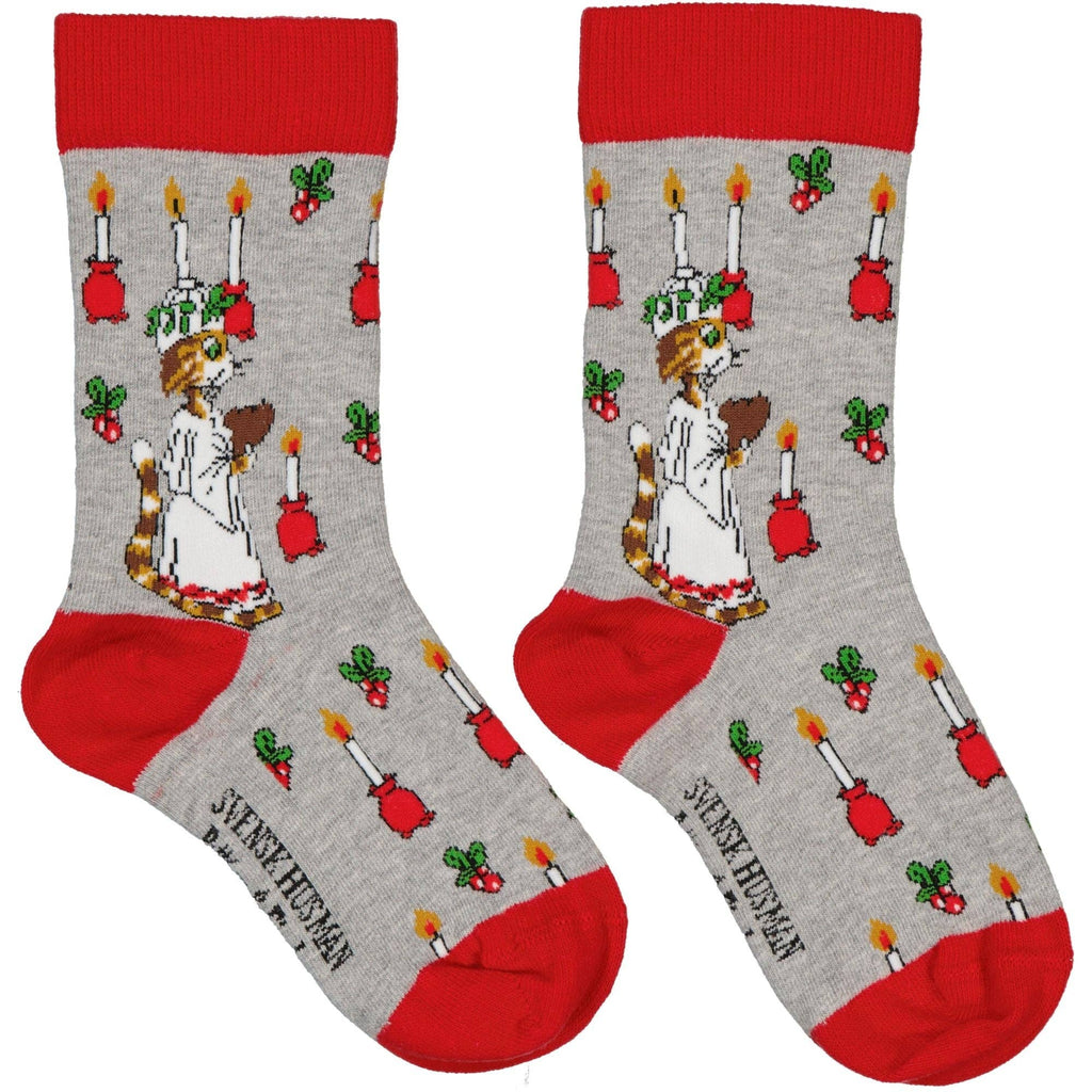 Socken, 2er-Pack: Pettson und Findus – Weihnachten: 22-24