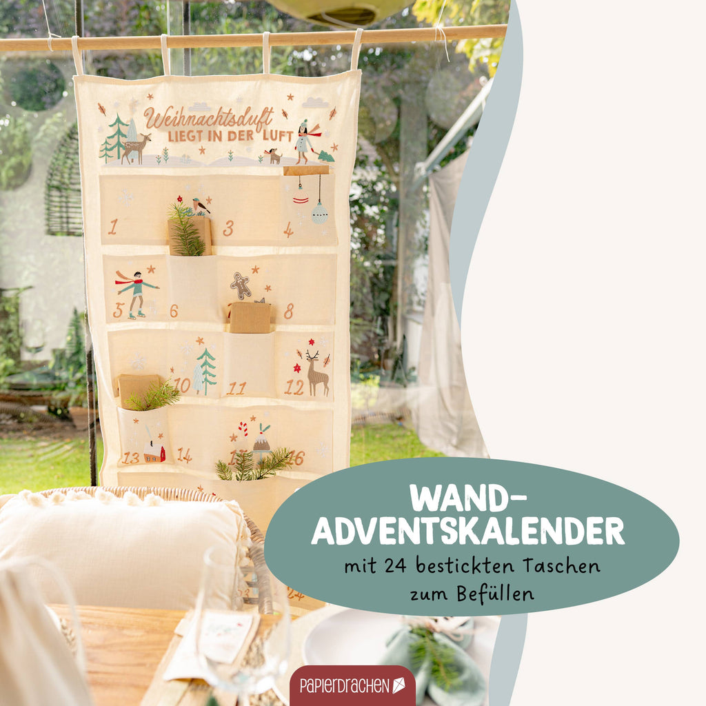 NEU: Wandkalender Cheerful Christmas  - Adventskalender