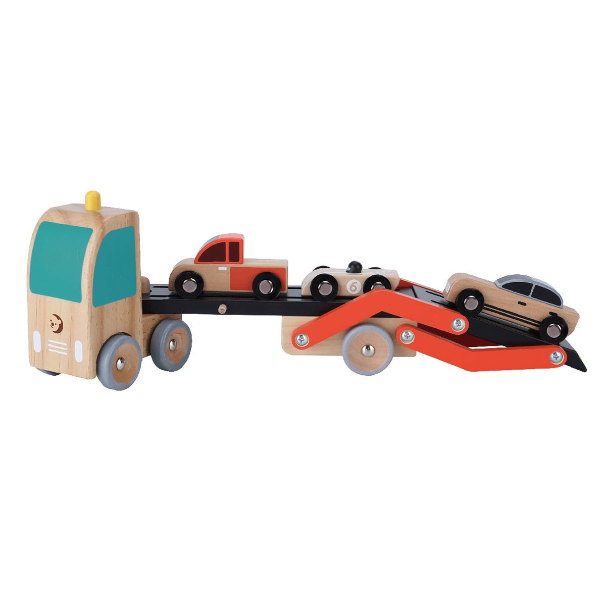 Classic World Autotransporter rot: 26,5x7x15 cm / Ab 18 Monaten