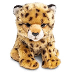 Uni Toys Gepard Junges sitzend - 22 cm Höhe - Kuschel-/Plüschtier sehr weiches Fell