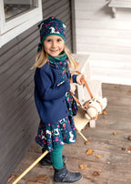 ENFANT TERRIBLE - Drehkleid Pferdedruck in dark cobalt-berry