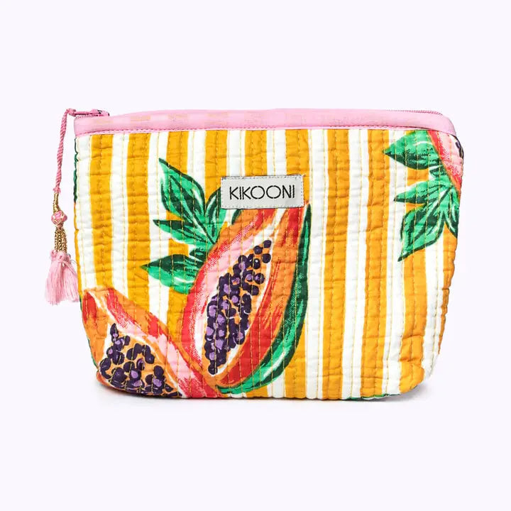 NEU Handgemachte Mini Tasche "My papaya life" von kikooni