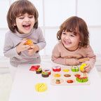 Classic World Puzzle Obst scheiden: 24x24x2,5 cm / Ab 18 Monaten