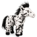 Uni Toys Pferd mit schwarzen Flecken, stehend  Apfelschimmel Kuschel-/Plüschtier