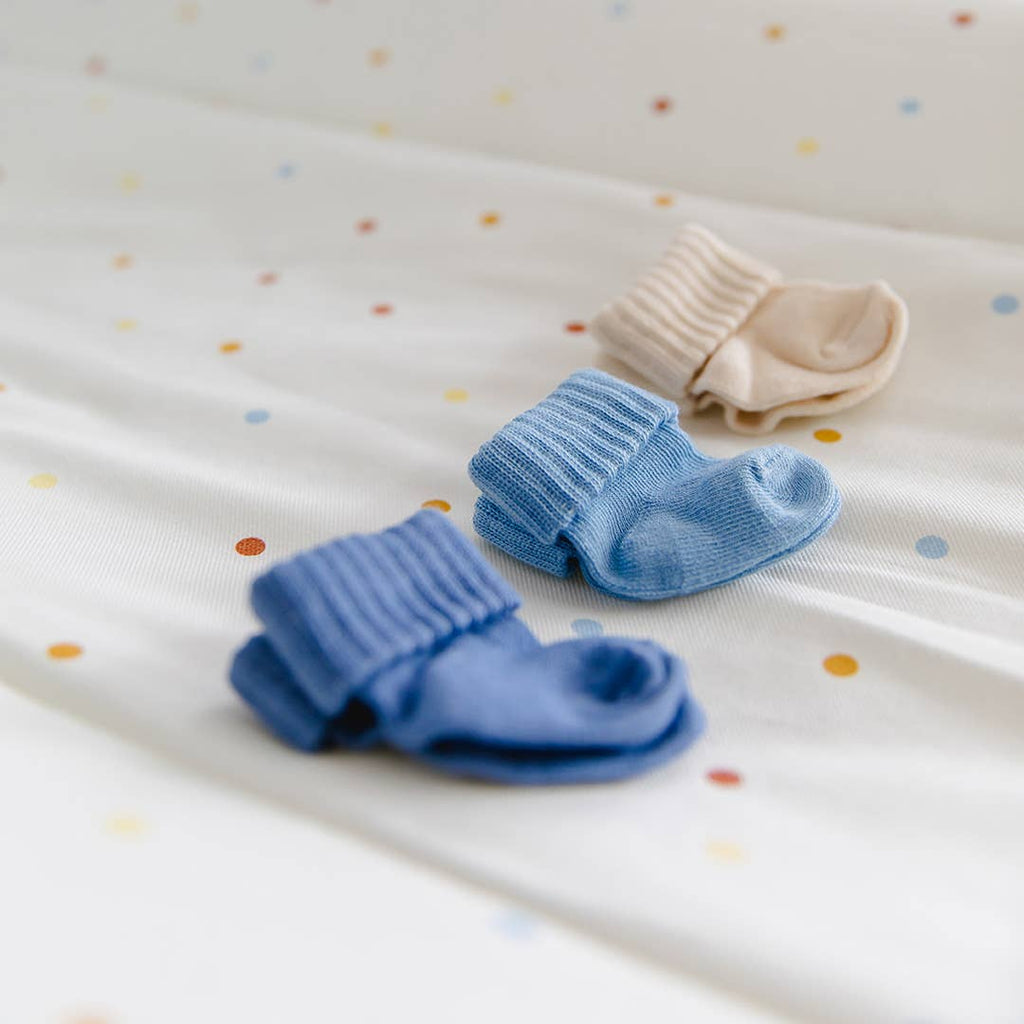 Gloop! Packung mit 7 Socken Blau/Beige/Braun/Grau