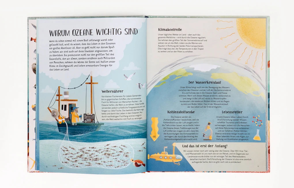 LAURENCE KING VERLAG  Illustriertes Buch Mit Freddi durch die Ozeane