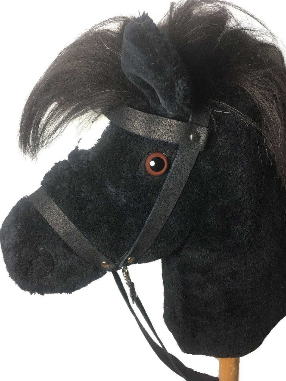 Steckenpferd "Tarik" oder "Black Beauty" schwarz in hochwertigster Verarbeitung