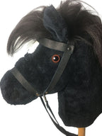 Steckenpferd "Tarik" oder "Black Beauty" schwarz in hochwertigster Verarbeitung