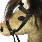 Pat und Patty Steckenpferd "Flicka" hellbraunes Fell mit dunkler Mähne