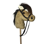 Pat und Patty Steckenpferd "Flicka" hellbraunes Fell mit dunkler Mähne