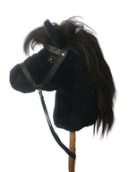 Steckenpferd "Tarik" oder "Black Beauty" schwarz in hochwertigster Verarbeitung