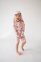 UV Anzug Pippi Langstrumpf in Farbe rosa