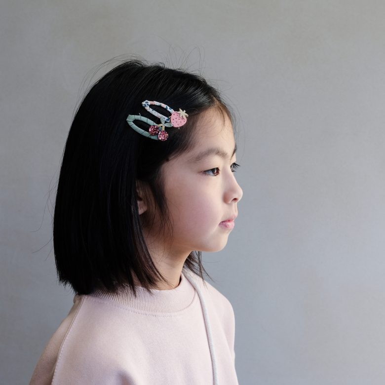 Mimi und Lula FRUITY FLORAL CLIC CLACS 4er Set Haarspangen