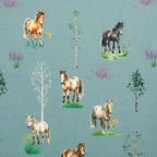 ENFANT TERRIBLE - Hoodie Sweatshirt Ponydruck in light ocean-ecru