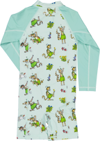 UV Anzug Pettersson und Findus Motiv in light green